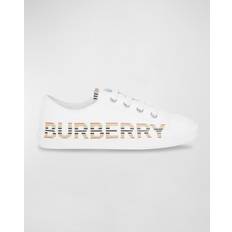 Burberry Kid's Icon Stripe Logo Sneakers White Toddler White Toddler