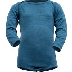 Devold Breeze Merino Baby Body - Blue Melange