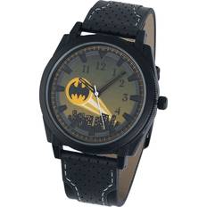 Men Wrist Watches Batman Signal Wristwatches black yellow