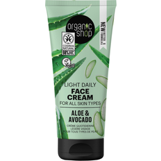 Organic Shop Light Daily Face Cream Aloe & Avocado 50ml
