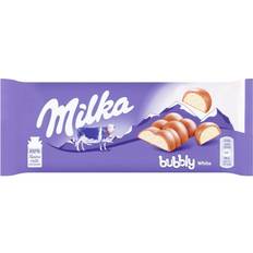 Milka Bubbly White Chocolate Bar, 95g