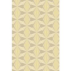 Hoopla Walls Sunray Diamond Matt Wallpaper Grey One Size