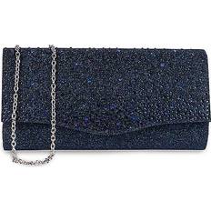 Paradox London Deja Glitter Clutch Bag