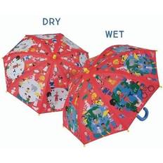 Floss & Rock Colour changing childrens umbrella one world