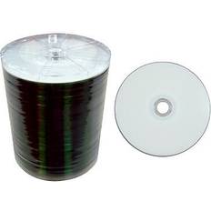 Inkjet printable Prodisc 80Min/700MB 52x "Full Surface" White Inkjet Printable CD-R 100pcs