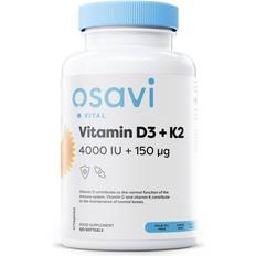 Osavi Vitamin D3 + K2 Variationer 4000IU 120 pcs