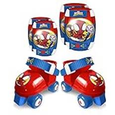 Brake Roller Skates Stamp ROLLER SKATES sizes 23/27 ELLBOGEN und KNIESCHÜTZER SPIDEY