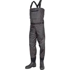 S Wader Trousers Gamakatsu G-breathable Chest Wader Grey EU 42-43 Man