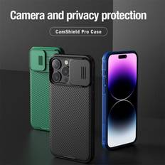 Nillkin camshield pro slide cover camera protect case for iphone 15 pro max plus