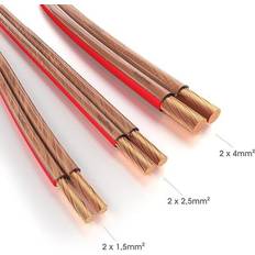 KabelDirekt 15m pure copper stereo wire