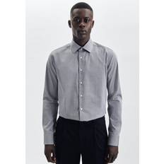 Seidensticker Chambray Business Shirt - Gray