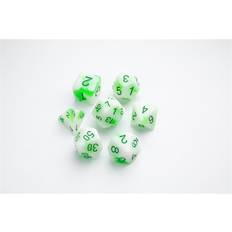 Gamegenic GGS50029 Glow Series Toxic Stones RPG Dice Set 7 pcs