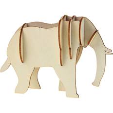 Hobbycraft 3D Wooden Elephant Puzzle