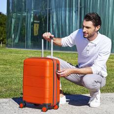 Orange Cabin Bags Roncato Carry-on Spinner Erweiterbar