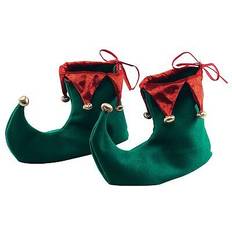 Red Shoes Fancy Dress Bristol Novelty Christmas Elf Shoes