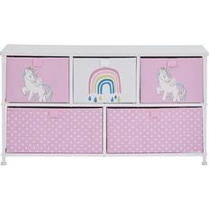 Liberty House Toys Kid's Unicorn 5 Drawer Storage Chest