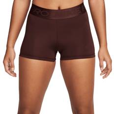 Nike Pro Mid-Rise 3" Shorts Women's - Earth