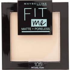 Matte Powders Maybelline Fit Me Matte + Poreless Powder #105 Natural Ivory