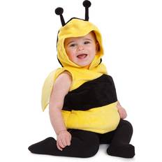 Dress Up America Bee Costume Baby Fuzzy Bumblebee Costume Halloween Outfit for Toddlers