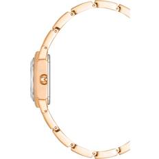 Anne Klein Iconic Octagonal Crystal Bracelet in Rose Gold-Tone Rose Gold-Tone