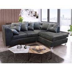 Plastic Sofas Furniture 786 Vortex Grey Sofa 212cm 2pcs
