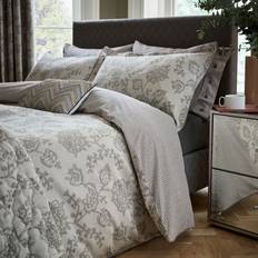 Bedeck Of Belfast Canna Single Duvet Cover Grey