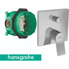 Hansgrohe Vivenis Einhebel-Wannenmischer Unterputz Silber