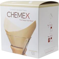 Chemex Coffee Maker Accessories Chemex Bonded Pre-folded Unbleached Square