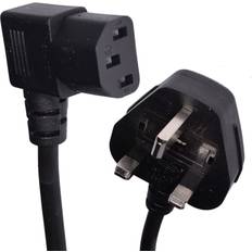 Kenable Quiet pc iec c13 uk mains power cord 1.8m type