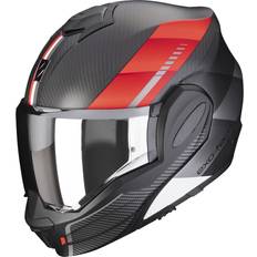 Scorpion Exo-Tech Evo Genus Helmet, black-red, 2XL, black-red Woman, Man