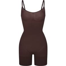 SKIMS Everyday Sculpt Mid Thigh Bodysuit - Espresso