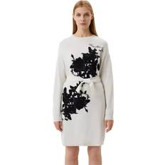 Love Moschino White Polyamide Dress IT44