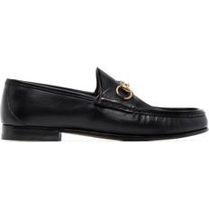 13.5 - Men Loafers Gucci Horsebit 1953 leather loafers black