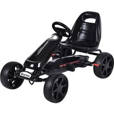 Goplus Kids' Ride-on 4-Wheel Pedal Go Kart Ride on Car BK