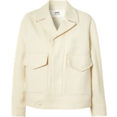 Ami Paris Buttoned Jacket Ivory