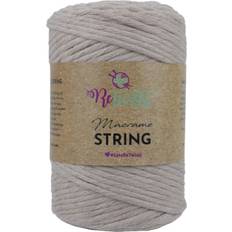 Retwisst R3S02 Beige Macrame Craft String 3mm Single Twisted Cord 500g