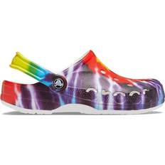 Multicoloured - Women Clogs Crocs Baya Tie-Dye Clog - Multicolored