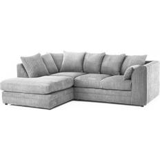 B&Q Luxor Jumbo Cord Sofa 212cm 4 Seater