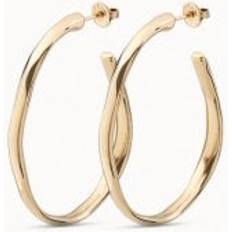 UNOde50 Irregular Hoop Earrings