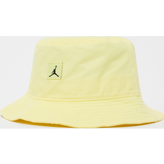 Men - Yellow Hats Jordan Men's Brand Yellow Jumpman Washed Bucket Hat