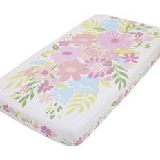 Macy's Floral Burst Flower 1 Photo Op Fitted Crib Sheet 28x52"