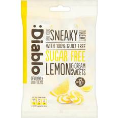 Diablo Lemon & Cream Sweets 75g