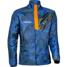 Ixon Stripe Rain Jacket, blue-orange, 3XL, blue-orange