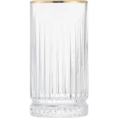 Gold Drink Glasses Pasabahce Elysia highball 450ml/15oz gold rim Drink-Glas 45cl