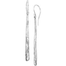 Silpada Silpada 'Stick To It' Vertical Bar Drop Earrings in Oxidized Sterling Silver White