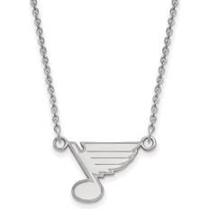 LogoArt Sterling Silver NHL St. Louis Blues Necklace