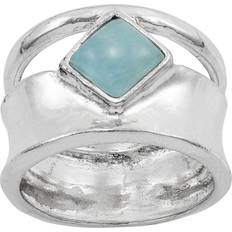 Silpada Silpada 'Marine Life' Aquamarine Ring in Sterling Silver, Blue