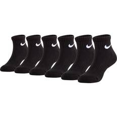 Nike Little Kid's Dri-Fit Performance Basics Crew Socks - Black (UN0018-023)