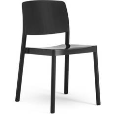 Swedese Grace Ash Black Lasered Kitchen Chair 80cm