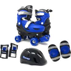 Chicago skates Boys' Adjustable Quad Combo Set Black/Blue, Youth at Academy Sports